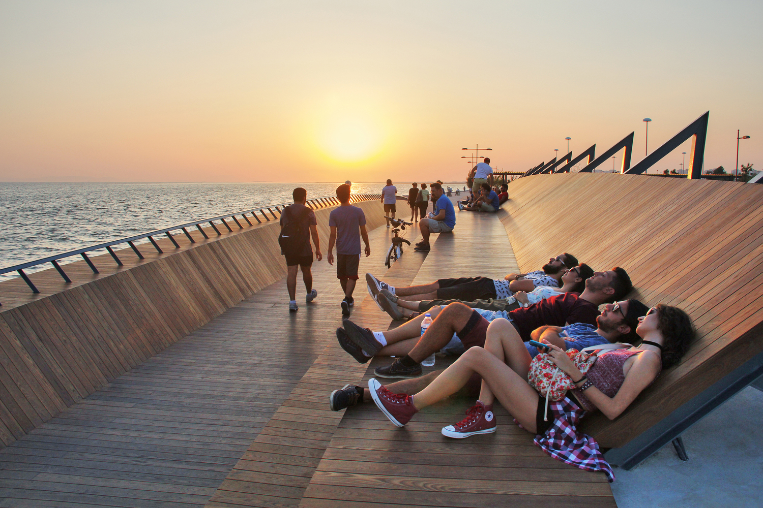 puente peatonal Bostanli | Francisco Camino